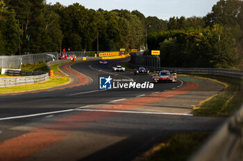 2024-06-12 - 38 RASMUSSEN Oliver (dnk), HANSON Philip (gbr), BUTTON Jenson (gbr), Hertz Team Jota, Porsche 963 #38, Hypercar, FIA WEC, action during the Wednesday Qualifying session of the 2024 24 Hours of Le Mans, 4th round of the 2024 FIA World Endurance Championship, on the Circuit des 24 Heures du Mans, on June 12, 2024 in Le Mans, France - 24 HEURES DU MANS 2024 - WEDNESDAY - QUALIFYING - ENDURANCE - MOTORS