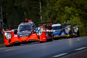 2024-06-12 - 45 KURTZ George (usa), BRAUN Colin (usa), CATSBURG Nicky (nld), Crowdstrike Racing by APR, Oreca 07 - Gibson #45, LMP2 PRO/AM, action during the Wednesday Qualifying session of the 2024 24 Hours of Le Mans, 4th round of the 2024 FIA World Endurance Championship, on the Circuit des 24 Heures du Mans, on June 12, 2024 in Le Mans, France - 24 HEURES DU MANS 2024 - WEDNESDAY - QUALIFYING - ENDURANCE - MOTORS