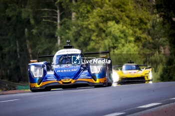 2024-06-12 - 28 LAFARGUE Paul (fra), VAN UITERT Job (nld), DE GERUS Reshad (fra), Idec Sport, Oreca 07 - Gibson #28, LMP2, action during the Wednesday Qualifying session of the 2024 24 Hours of Le Mans, 4th round of the 2024 FIA World Endurance Championship, on the Circuit des 24 Heures du Mans, on June 12, 2024 in Le Mans, France - 24 HEURES DU MANS 2024 - WEDNESDAY - QUALIFYING - ENDURANCE - MOTORS