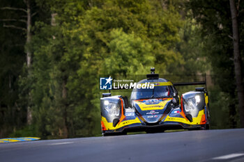 2024-06-12 - 65 SALES Rodrigo (usa), BECHE Mathias (swi), HUFFAKER Scott (usa), Panis Racing, Oreca 07 - Gibson #65, LMP2 PRO/AM, action during the Wednesday Qualifying session of the 2024 24 Hours of Le Mans, 4th round of the 2024 FIA World Endurance Championship, on the Circuit des 24 Heures du Mans, on June 12, 2024 in Le Mans, France - 24 HEURES DU MANS 2024 - WEDNESDAY - QUALIFYING - ENDURANCE - MOTORS