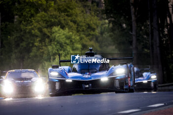 2024-06-12 - 36 VAXIVIERE Matthieu (fra), SCHUMACHER Mick (ger), LAPIERRE Nicolas (fra), Alpine Endurance Team, Alpine A424 #36, Hypercar, FIA WEC, action during the Wednesday Qualifying session of the 2024 24 Hours of Le Mans, 4th round of the 2024 FIA World Endurance Championship, on the Circuit des 24 Heures du Mans, on June 12, 2024 in Le Mans, France - 24 HEURES DU MANS 2024 - WEDNESDAY - QUALIFYING - ENDURANCE - MOTORS