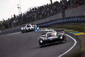 2024-06-12 - 07 LOPEZ José María (arg), KOBAYASHI Kamui (jpn), DE VRIES Nyck (nld), Toyota Gazoo Racing, Toyota GR010 - Hybrid #07, Hypercar, FIA WEC, action during the Wednesday Qualifying session of the 2024 24 Hours of Le Mans, 4th round of the 2024 FIA World Endurance Championship, on the Circuit des 24 Heures du Mans, on June 12, 2024 in Le Mans, France - 24 HEURES DU MANS 2024 - WEDNESDAY - QUALIFYING - ENDURANCE - MOTORS