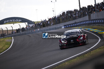 2024-06-12 - 87 HAWKSWORTH Jack (gbr), KIMURA Takeshi (jpn), MASSON Esteban (fra), Akkodis ASP Team, Lexus RC F GT3 #87, LM GT3, FIA WEC, action during the Wednesday Qualifying session of the 2024 24 Hours of Le Mans, 4th round of the 2024 FIA World Endurance Championship, on the Circuit des 24 Heures du Mans, on June 12, 2024 in Le Mans, France - 24 HEURES DU MANS 2024 - WEDNESDAY - QUALIFYING - ENDURANCE - MOTORS