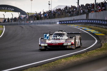 2024-06-12 - 12 STEVENS Will (gbr), ILOTT Callum (gbr), NATO Norman (fra), Hertz Team Jota, Porsche 963 #12, Hypercar, FIA WEC, action during the Wednesday Qualifying session of the 2024 24 Hours of Le Mans, 4th round of the 2024 FIA World Endurance Championship, on the Circuit des 24 Heures du Mans, on June 12, 2024 in Le Mans, France - 24 HEURES DU MANS 2024 - WEDNESDAY - QUALIFYING - ENDURANCE - MOTORS