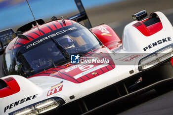 2024-06-12 - 05 CAMPBELL Matt (aus), CHRISTENSEN Michael (dnk), MAKOWIECKI Frédéric (fra), Porsche Penske Motorsport, Porsche 963 #05, Hypercar, FIA WEC, action during the Wednesday Qualifying session of the 2024 24 Hours of Le Mans, 4th round of the 2024 FIA World Endurance Championship, on the Circuit des 24 Heures du Mans, on June 12, 2024 in Le Mans, France - 24 HEURES DU MANS 2024 - WEDNESDAY - QUALIFYING - ENDURANCE - MOTORS