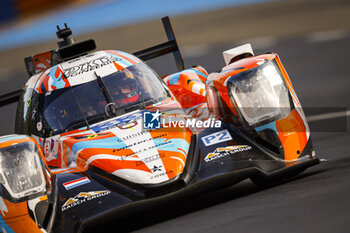 2024-06-12 - 33 MATTSCHULL Alexander (ger), BINDER René (aut), HORR Laurents (ger), DKR Engineering, Oreca 07 - Gibson #33, LMP2 PRO/AM, action during the Wednesday Qualifying session of the 2024 24 Hours of Le Mans, 4th round of the 2024 FIA World Endurance Championship, on the Circuit des 24 Heures du Mans, on June 12, 2024 in Le Mans, France - 24 HEURES DU MANS 2024 - WEDNESDAY - QUALIFYING - ENDURANCE - MOTORS