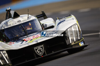 2024-06-12 - 94 VANDOORNE Stoffel (bel), DUVAL Loïc (fra), DI RESTA Paul (gbr), Peugeot TotalEnergies, Peugeot 9x8 #94, Hypercar, FIA WEC, action during the Wednesday Qualifying session of the 2024 24 Hours of Le Mans, 4th round of the 2024 FIA World Endurance Championship, on the Circuit des 24 Heures du Mans, on June 12, 2024 in Le Mans, France - 24 HEURES DU MANS 2024 - WEDNESDAY - QUALIFYING - ENDURANCE - MOTORS