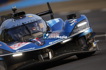 2024-06-12 - 35 MILESI Charles (fra), HABSBURG-Lothringen Ferdinand (aut), CHATIN Paul-Loup (fra), Alpine Endurance Team #35, Alpine A424, Hypercar, FIA WEC, action during the Wednesday Qualifying session of the 2024 24 Hours of Le Mans, 4th round of the 2024 FIA World Endurance Championship, on the Circuit des 24 Heures du Mans, on June 12, 2024 in Le Mans, France - 24 HEURES DU MANS 2024 - WEDNESDAY - QUALIFYING - ENDURANCE - MOTORS