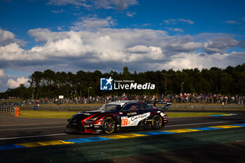 2024-06-12 - 87 HAWKSWORTH Jack (gbr), KIMURA Takeshi (jpn), MASSON Esteban (fra), Akkodis ASP Team, Lexus RC F GT3 #87, LM GT3, FIA WEC, action during the Wednesday Qualifying session of the 2024 24 Hours of Le Mans, 4th round of the 2024 FIA World Endurance Championship, on the Circuit des 24 Heures du Mans, on June 12, 2024 in Le Mans, France - 24 HEURES DU MANS 2024 - WEDNESDAY - QUALIFYING - ENDURANCE - MOTORS