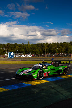 2024-06-12 - 19 GROSJEAN Romain (fra), CALDARELLI Andrea (ita), CAIROLI Matteo (ita), Lamborghini Iron Lynx, Lamborghini SC63 #19, Hypercar, action during the Wednesday Qualifying session of the 2024 24 Hours of Le Mans, 4th round of the 2024 FIA World Endurance Championship, on the Circuit des 24 Heures du Mans, on June 12, 2024 in Le Mans, France - 24 HEURES DU MANS 2024 - WEDNESDAY - QUALIFYING - ENDURANCE - MOTORS