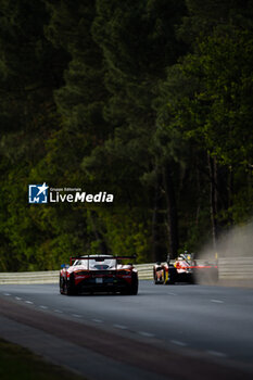 2024-06-12 - 70 IRIBE Brendan (usa), MILLROY Ollie (gar), SCHANDORFF Frederik (dnk), Inception Racing, McLaren 720S LMGT3 Evo, LM GT3, action during the Wednesday Qualifying session of the 2024 24 Hours of Le Mans, 4th round of the 2024 FIA World Endurance Championship, on the Circuit des 24 Heures du Mans, on June 12, 2024 in Le Mans, France - 24 HEURES DU MANS 2024 - WEDNESDAY - QUALIFYING - ENDURANCE - MOTORS