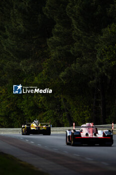 2024-06-12 - 83 KUBICA Robert (pol), SHWARTZMAN Robert (isr), YE Yifei (chn), AF Corse, Ferrari 499P #83, Hypercar, FIA WEC, action during the Wednesday Qualifying session of the 2024 24 Hours of Le Mans, 4th round of the 2024 FIA World Endurance Championship, on the Circuit des 24 Heures du Mans, on June 12, 2024 in Le Mans, France - 24 HEURES DU MANS 2024 - WEDNESDAY - QUALIFYING - ENDURANCE - MOTORS