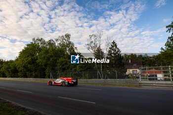 2024-06-12 - 45 KURTZ George (usa), BRAUN Colin (usa), CATSBURG Nicky (nld), Crowdstrike Racing by APR, Oreca 07 - Gibson #45, LMP2 PRO/AM, action during the Wednesday Qualifying session of the 2024 24 Hours of Le Mans, 4th round of the 2024 FIA World Endurance Championship, on the Circuit des 24 Heures du Mans, on June 12, 2024 in Le Mans, France - 24 HEURES DU MANS 2024 - WEDNESDAY - QUALIFYING - ENDURANCE - MOTORS