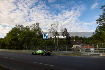 2024-06-12 - 19 GROSJEAN Romain (fra), CALDARELLI Andrea (ita), CAIROLI Matteo (ita), Lamborghini Iron Lynx, Lamborghini SC63 #19, Hypercar, action during the Wednesday Qualifying session of the 2024 24 Hours of Le Mans, 4th round of the 2024 FIA World Endurance Championship, on the Circuit des 24 Heures du Mans, on June 12, 2024 in Le Mans, France - 24 HEURES DU MANS 2024 - WEDNESDAY - QUALIFYING - ENDURANCE - MOTORS