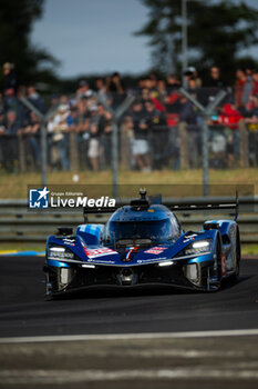 2024-06-12 - 36 VAXIVIERE Matthieu (fra), SCHUMACHER Mick (ger), LAPIERRE Nicolas (fra), Alpine Endurance Team, Alpine A424 #36, Hypercar, FIA WEC, action during the Wednesday Qualifying session of the 2024 24 Hours of Le Mans, 4th round of the 2024 FIA World Endurance Championship, on the Circuit des 24 Heures du Mans, on June 12, 2024 in Le Mans, France - 24 HEURES DU MANS 2024 - WEDNESDAY - QUALIFYING - ENDURANCE - MOTORS