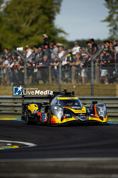 2024-06-12 - 65 SALES Rodrigo (usa), BECHE Mathias (swi), HUFFAKER Scott (usa), Panis Racing, Oreca 07 - Gibson #65, LMP2 PRO/AM, action during the Wednesday Qualifying session of the 2024 24 Hours of Le Mans, 4th round of the 2024 FIA World Endurance Championship, on the Circuit des 24 Heures du Mans, on June 12, 2024 in Le Mans, France - 24 HEURES DU MANS 2024 - WEDNESDAY - QUALIFYING - ENDURANCE - MOTORS