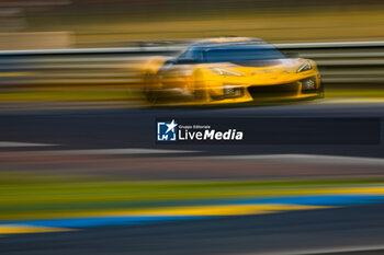 2024-06-12 - 81 EASTWOOD Charlie (irl), ANDRADE Rui (ang), VAN ROMPUY Tom (bel), TF Sport, Corvette Z06 GT3.R #81, LM GT3, FIA WEC, action during the Wednesday Qualifying session of the 2024 24 Hours of Le Mans, 4th round of the 2024 FIA World Endurance Championship, on the Circuit des 24 Heures du Mans, on June 12, 2024 in Le Mans, France - 24 HEURES DU MANS 2024 - WEDNESDAY - QUALIFYING - ENDURANCE - MOTORS