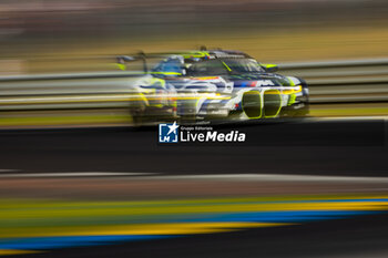 2024-06-12 - 46 MARTIN Maxime (bel), ROSSI Valentino (ita), AL HARTHY Ahmad (omn), Team WRT, BMW M4 GT3 #46, LM GT3 #44, FIA WEC, action during the Wednesday Qualifying session of the 2024 24 Hours of Le Mans, 4th round of the 2024 FIA World Endurance Championship, on the Circuit des 24 Heures du Mans, on June 12, 2024 in Le Mans, France - 24 HEURES DU MANS 2024 - WEDNESDAY - QUALIFYING - ENDURANCE - MOTORS