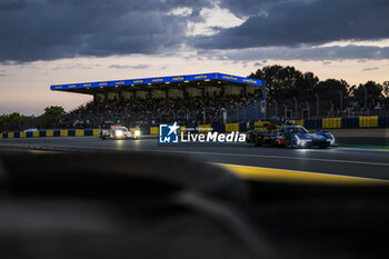 2024-06-12 - 02 BAMBER Earl (nzl), LYNN Alex (gbr), PALOU Alex (spa), Cadillac Racing, Cadillac V-Series.R #02, Hypercar, FIA WEC, action during the Free Practice 2 of the 2024 24 Hours of Le Mans, 4th round of the 2024 FIA World Endurance Championship, on the Circuit des 24 Heures du Mans, on June 12, 2024 in Le Mans, France - 24 HEURES DU MANS 2024 - WEDNESDAY - FREE PRACTICE 2 - ENDURANCE - MOTORS