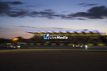 2024-06-12 - 38 RASMUSSEN Oliver (dnk), HANSON Philip (gbr), BUTTON Jenson (gbr), Hertz Team Jota, Porsche 963 #38, Hypercar, FIA WEC, action during the Free Practice 2 of the 2024 24 Hours of Le Mans, 4th round of the 2024 FIA World Endurance Championship, on the Circuit des 24 Heures du Mans, on June 12, 2024 in Le Mans, France - 24 HEURES DU MANS 2024 - WEDNESDAY - FREE PRACTICE 2 - ENDURANCE - MOTORS