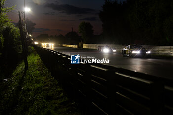 2024-06-12 - 44 HARTSHORNE John (gbr), TUCK Ben (ger), MIES Christopher (ger), Proton Competition, Ford Mustang LMGT3, LMGT3, action during the Free Practice 2 of the 2024 24 Hours of Le Mans, 4th round of the 2024 FIA World Endurance Championship, on the Circuit des 24 Heures du Mans, on June 12, 2024 in Le Mans, France - 24 HEURES DU MANS 2024 - WEDNESDAY - FREE PRACTICE 2 - ENDURANCE - MOTORS