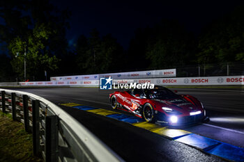 2024-06-12 - 70 IRIBE Brendan (usa), MILLROY Ollie (gar), SCHANDORFF Frederik (dnk), Inception Racing, McLaren 720S LMGT3 Evo, LM GT3, action during the Free Practice 2 of the 2024 24 Hours of Le Mans, 4th round of the 2024 FIA World Endurance Championship, on the Circuit des 24 Heures du Mans, on June 12, 2024 in Le Mans, France - 24 HEURES DU MANS 2024 - WEDNESDAY - FREE PRACTICE 2 - ENDURANCE - MOTORS