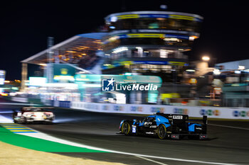 2024-06-12 - 25 KAISER Matthias (lie), CALDWELL Olli (gbr), DE ANGELIS Roman (can), Algarve Pro Racing, Oreca 07 - Gibson #25, LMP2, action during the Free Practice 2 of the 2024 24 Hours of Le Mans, 4th round of the 2024 FIA World Endurance Championship, on the Circuit des 24 Heures du Mans, on June 12, 2024 in Le Mans, France - 24 HEURES DU MANS 2024 - WEDNESDAY - FREE PRACTICE 2 - ENDURANCE - MOTORS