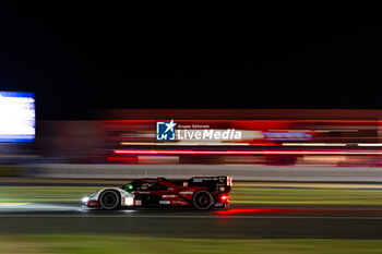 2024-06-12 - 05 CAMPBELL Matt (aus), CHRISTENSEN Michael (dnk), MAKOWIECKI Frédéric (fra), Porsche Penske Motorsport, Porsche 963 #05, Hypercar, FIA WEC, action during the Free Practice 2 of the 2024 24 Hours of Le Mans, 4th round of the 2024 FIA World Endurance Championship, on the Circuit des 24 Heures du Mans, on June 12, 2024 in Le Mans, France - 24 HEURES DU MANS 2024 - WEDNESDAY - FREE PRACTICE 2 - ENDURANCE - MOTORS