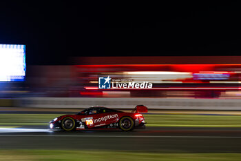 2024-06-12 - 70 IRIBE Brendan (usa), MILLROY Ollie (gar), SCHANDORFF Frederik (dnk), Inception Racing, McLaren 720S LMGT3 Evo, LM GT3, action during the Free Practice 2 of the 2024 24 Hours of Le Mans, 4th round of the 2024 FIA World Endurance Championship, on the Circuit des 24 Heures du Mans, on June 12, 2024 in Le Mans, France - 24 HEURES DU MANS 2024 - WEDNESDAY - FREE PRACTICE 2 - ENDURANCE - MOTORS