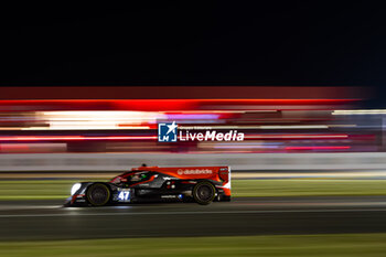 2024-06-12 - 47 RAO Naveen (usa), BELL Matthew (gbr), VESTI Frédérik (dnk), Cool Racing, Oreca 07 - Gibson #47, LMP2 PRO/AM, action during the Free Practice 2 of the 2024 24 Hours of Le Mans, 4th round of the 2024 FIA World Endurance Championship, on the Circuit des 24 Heures du Mans, on June 12, 2024 in Le Mans, France - 24 HEURES DU MANS 2024 - WEDNESDAY - FREE PRACTICE 2 - ENDURANCE - MOTORS