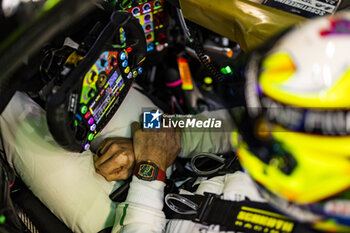 2024-06-12 - GROSJEAN Romain (fra), Lamborghini Iron Lynx, Lamborghini SC63 #19, Hypercar, portrait during the Free Practice 2 of the 2024 24 Hours of Le Mans, 4th round of the 2024 FIA World Endurance Championship, on the Circuit des 24 Heures du Mans, on June 12, 2024 in Le Mans, France - 24 HEURES DU MANS 2024 - WEDNESDAY - FREE PRACTICE 2 - ENDURANCE - MOTORS