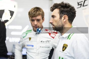 2024-06-12 - CALDARELLI Andrea (ita), Lamborghini Iron Lynx, Lamborghini SC63 #19, Hypercar, portrait during the Free Practice 2 of the 2024 24 Hours of Le Mans, 4th round of the 2024 FIA World Endurance Championship, on the Circuit des 24 Heures du Mans, on June 12, 2024 in Le Mans, France - 24 HEURES DU MANS 2024 - WEDNESDAY - FREE PRACTICE 2 - ENDURANCE - MOTORS