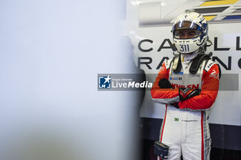 2024-06-12 - DRUGOVICH Felipe (bra), Whelen Cadillac Racing, Cadillac V-Series.R #311, Hypercar, portrait during the Free Practice 2 of the 2024 24 Hours of Le Mans, 4th round of the 2024 FIA World Endurance Championship, on the Circuit des 24 Heures du Mans, on June 12, 2024 in Le Mans, France - 24 HEURES DU MANS 2024 - WEDNESDAY - FREE PRACTICE 2 - ENDURANCE - MOTORS