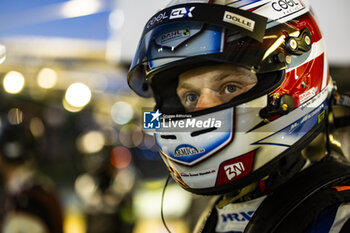 2024-06-12 - JAKOBSEN Malthe (dnk), Cool Racing, Oreca 07 - Gibson #37, LMP2, portrait during the Free Practice 2 of the 2024 24 Hours of Le Mans, 4th round of the 2024 FIA World Endurance Championship, on the Circuit des 24 Heures du Mans, on June 12, 2024 in Le Mans, France - 24 HEURES DU MANS 2024 - WEDNESDAY - FREE PRACTICE 2 - ENDURANCE - MOTORS