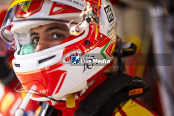 2024-06-12 - FUOCO Antonio (ita), Ferrari AF Corse, Ferrari 499P #50, Hypercar, FIA WEC, portrait during the Free Practice 2 of the 2024 24 Hours of Le Mans, 4th round of the 2024 FIA World Endurance Championship, on the Circuit des 24 Heures du Mans, on June 12, 2024 in Le Mans, France - 24 HEURES DU MANS 2024 - WEDNESDAY - FREE PRACTICE 2 - ENDURANCE - MOTORS