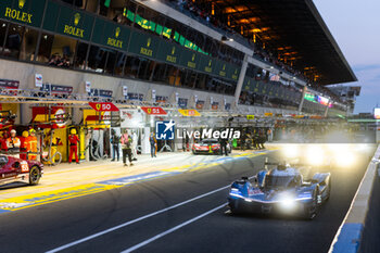 2024-06-12 - 35 MILESI Charles (fra), HABSBURG-Lothringen Ferdinand (aut), CHATIN Paul-Loup (fra), Alpine Endurance Team #35, Alpine A424, Hypercar, FIA WEC, action during the Free Practice 2 of the 2024 24 Hours of Le Mans, 4th round of the 2024 FIA World Endurance Championship, on the Circuit des 24 Heures du Mans, on June 12, 2024 in Le Mans, France - 24 HEURES DU MANS 2024 - WEDNESDAY - FREE PRACTICE 2 - ENDURANCE - MOTORS