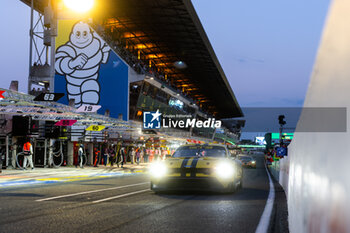 2024-06-12 - 44 HARTSHORNE John (gbr), TUCK Ben (ger), MIES Christopher (ger), Proton Competition, Ford Mustang LMGT3, LMGT3, action during the Free Practice 2 of the 2024 24 Hours of Le Mans, 4th round of the 2024 FIA World Endurance Championship, on the Circuit des 24 Heures du Mans, on June 12, 2024 in Le Mans, France - 24 HEURES DU MANS 2024 - WEDNESDAY - FREE PRACTICE 2 - ENDURANCE - MOTORS