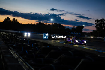 2024-06-12 - 14 HYETT PJ (usa), DELETRAZ Louis (swi), QUINN Alex (gbr), AO by TF, Oreca 07 - Gibson #14, LMP2 PRO/AM, action during the Free Practice 2 of the 2024 24 Hours of Le Mans, 4th round of the 2024 FIA World Endurance Championship, on the Circuit des 24 Heures du Mans, on June 12, 2024 in Le Mans, France - 24 HEURES DU MANS 2024 - WEDNESDAY - FREE PRACTICE 2 - ENDURANCE - MOTORS