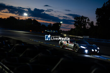 2024-06-12 - 54 FLOHR Thomas (swi), CASTELLACCI Francesco (ita), RIGON Davide (ita), Vista AF Corse, Ferrari 296 GT3 #54, LM GT3, FIA WEC, action during the Free Practice 2 of the 2024 24 Hours of Le Mans, 4th round of the 2024 FIA World Endurance Championship, on the Circuit des 24 Heures du Mans, on June 12, 2024 in Le Mans, France - 24 HEURES DU MANS 2024 - WEDNESDAY - FREE PRACTICE 2 - ENDURANCE - MOTORS