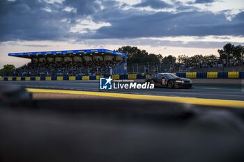 2024-06-12 - 88 OLSEN Dennis (dnk), PEDERSEN Mikkel (dnk), RODA Giorgio (ita), Proton Competition, Ford Mustang GT3 #88, LM GT3, FIA WEC, action during the Free Practice 2 of the 2024 24 Hours of Le Mans, 4th round of the 2024 FIA World Endurance Championship, on the Circuit des 24 Heures du Mans, on June 12, 2024 in Le Mans, France - 24 HEURES DU MANS 2024 - WEDNESDAY - FREE PRACTICE 2 - ENDURANCE - MOTORS