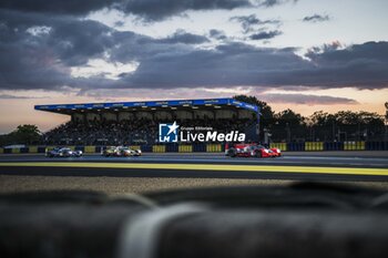 2024-06-12 - 45 KURTZ George (usa), BRAUN Colin (usa), CATSBURG Nicky (nld), Crowdstrike Racing by APR, Oreca 07 - Gibson #45, LMP2 PRO/AM, action during the Free Practice 2 of the 2024 24 Hours of Le Mans, 4th round of the 2024 FIA World Endurance Championship, on the Circuit des 24 Heures du Mans, on June 12, 2024 in Le Mans, France - 24 HEURES DU MANS 2024 - WEDNESDAY - FREE PRACTICE 2 - ENDURANCE - MOTORS