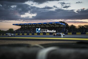 2024-06-12 - 59 SAUCY Grégoire (swi), COTTINGHAM James (gbr), COSTA Nicolas (bra), United Autosports, McLaren 720S GT3 Evo #59, LM GT3, FIA WEC, action during the Free Practice 2 of the 2024 24 Hours of Le Mans, 4th round of the 2024 FIA World Endurance Championship, on the Circuit des 24 Heures du Mans, on June 12, 2024 in Le Mans, France - 24 HEURES DU MANS 2024 - WEDNESDAY - FREE PRACTICE 2 - ENDURANCE - MOTORS