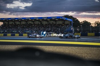 2024-06-12 - 36 VAXIVIERE Matthieu (fra), SCHUMACHER Mick (ger), LAPIERRE Nicolas (fra), Alpine Endurance Team, Alpine A424 #36, Hypercar, FIA WEC, 22 JARVIS Oliver (gbr), GARG Bijoy (usa), SIEGEL Nolan (usa), United Autosports, Oreca 07 - Gibson #22, LMP2, action during the Free Practice 2 of the 2024 24 Hours of Le Mans, 4th round of the 2024 FIA World Endurance Championship, on the Circuit des 24 Heures du Mans, on June 12, 2024 in Le Mans, France - 24 HEURES DU MANS 2024 - WEDNESDAY - FREE PRACTICE 2 - ENDURANCE - MOTORS