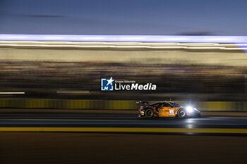 2024-06-12 - 91 LIETZ Richard (aut), SCHURING Morris (nld), SHAHIN Yasser (aus), Manthey EMA, Porsche 911 GT3 R #91, LM GT3, FIA WEC, action during the Free Practice 2 of the 2024 24 Hours of Le Mans, 4th round of the 2024 FIA World Endurance Championship, on the Circuit des 24 Heures du Mans, on June 12, 2024 in Le Mans, France - 24 HEURES DU MANS 2024 - WEDNESDAY - FREE PRACTICE 2 - ENDURANCE - MOTORS