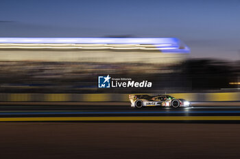 2024-06-12 - 38 RASMUSSEN Oliver (dnk), HANSON Philip (gbr), BUTTON Jenson (gbr), Hertz Team Jota, Porsche 963 #38, Hypercar, FIA WEC, action during the Free Practice 2 of the 2024 24 Hours of Le Mans, 4th round of the 2024 FIA World Endurance Championship, on the Circuit des 24 Heures du Mans, on June 12, 2024 in Le Mans, France - 24 HEURES DU MANS 2024 - WEDNESDAY - FREE PRACTICE 2 - ENDURANCE - MOTORS