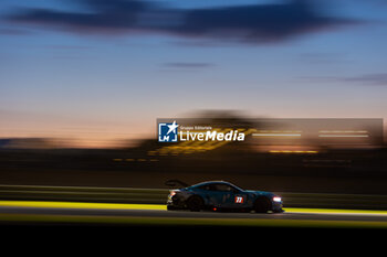 2024-06-12 - 77 BARKER Ben (gbr), HARDWICK Ryan (usa), ROBICHON Zacharie (can), Proton Competition, Ford Mustang GT3 #77, LM GT3, FIA WEC, action during the Free Practice 2 of the 2024 24 Hours of Le Mans, 4th round of the 2024 FIA World Endurance Championship, on the Circuit des 24 Heures du Mans, on June 12, 2024 in Le Mans, France - 24 HEURES DU MANS 2024 - WEDNESDAY - FREE PRACTICE 2 - ENDURANCE - MOTORS