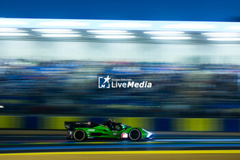 2024-06-12 - 19 GROSJEAN Romain (fra), CALDARELLI Andrea (ita), CAIROLI Matteo (ita), Lamborghini Iron Lynx, Lamborghini SC63 #19, Hypercar, action during the Free Practice 2 of the 2024 24 Hours of Le Mans, 4th round of the 2024 FIA World Endurance Championship, on the Circuit des 24 Heures du Mans, on June 12, 2024 in Le Mans, France - 24 HEURES DU MANS 2024 - WEDNESDAY - FREE PRACTICE 2 - ENDURANCE - MOTORS