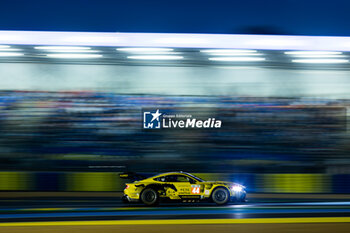 2024-06-12 - 44 HARTSHORNE John (gbr), TUCK Ben (ger), MIES Christopher (ger), Proton Competition, Ford Mustang LMGT3, LMGT3, action during the Free Practice 2 of the 2024 24 Hours of Le Mans, 4th round of the 2024 FIA World Endurance Championship, on the Circuit des 24 Heures du Mans, on June 12, 2024 in Le Mans, France - 24 HEURES DU MANS 2024 - WEDNESDAY - FREE PRACTICE 2 - ENDURANCE - MOTORS