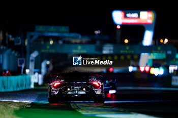 2024-06-12 - 85 BOVY Sarah (bel), FREY Rahel (swi), GATTING Michelle (dnk), Iron Dames, Lamborghini Huracan GT3 Evo2 #85, LM GT3, FIA WEC, action during the Free Practice 2 of the 2024 24 Hours of Le Mans, 4th round of the 2024 FIA World Endurance Championship, on the Circuit des 24 Heures du Mans, on June 12, 2024 in Le Mans, France - 24 HEURES DU MANS 2024 - WEDNESDAY - FREE PRACTICE 2 - ENDURANCE - MOTORS