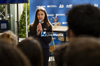 2024-06-13 - Susanna Coletta, Project Coordinator, FIA Women In Motorsport networking event during the 2024 24 Hours of Le Mans, 4th round of the 2024 FIA World Endurance Championship, on the Circuit des 24 Heures du Mans, on June 13, 2024 in Le Mans, France - 24 HEURES DU MANS 2024 - THURSDAY - ENDURANCE - MOTORS